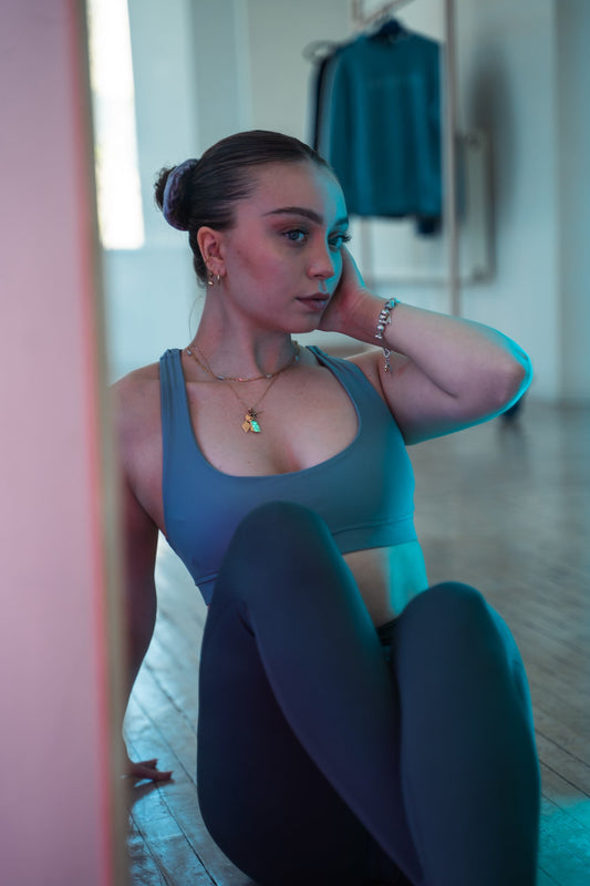 Elevation Sports Bra - Reign (Grey)